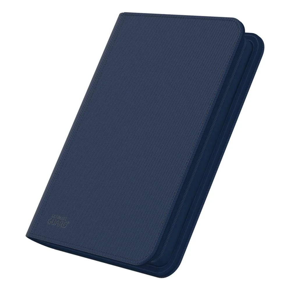 Ultimate Guard Zipfolio (160 double-sleeved cards) 8-Pocket 70 x 97 mm Xenoskin - Blue